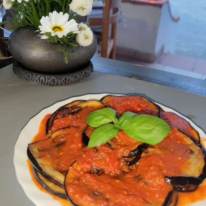 Salsa de tomate cherry preparada alla Norma ecológica 250 g