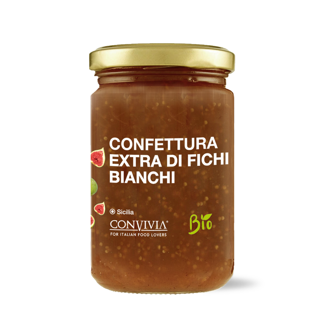Confettura extra di fichi bianchi bio 360g