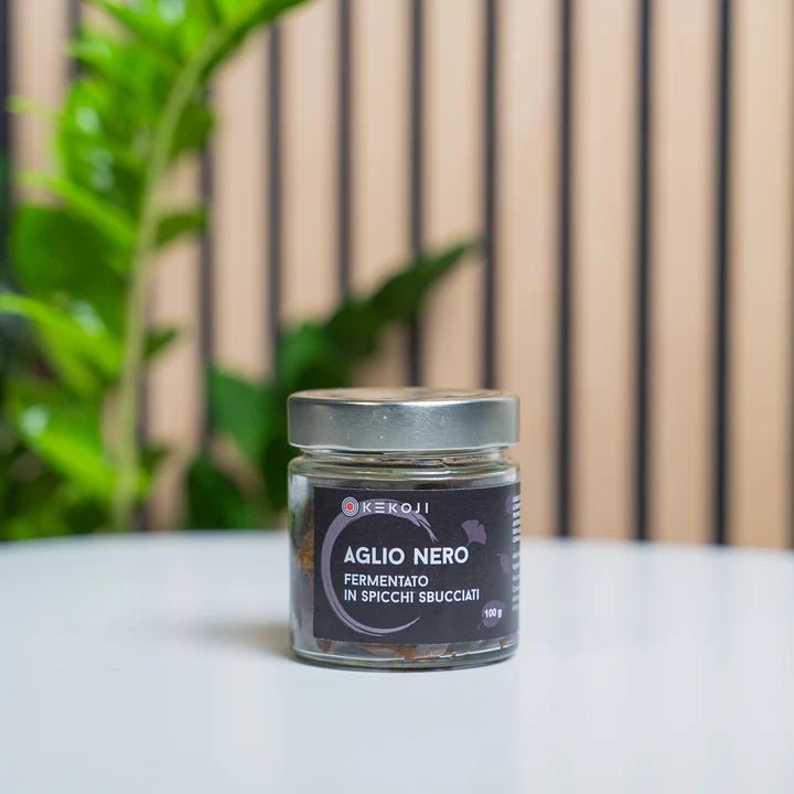 Aglio nero fermentato in spicchi sbucciati 100g - ZiaCris