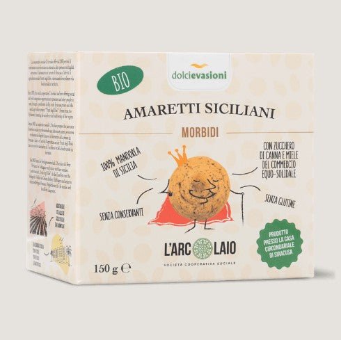 Amaretti siciliani morbidi 150g - ZiaCris