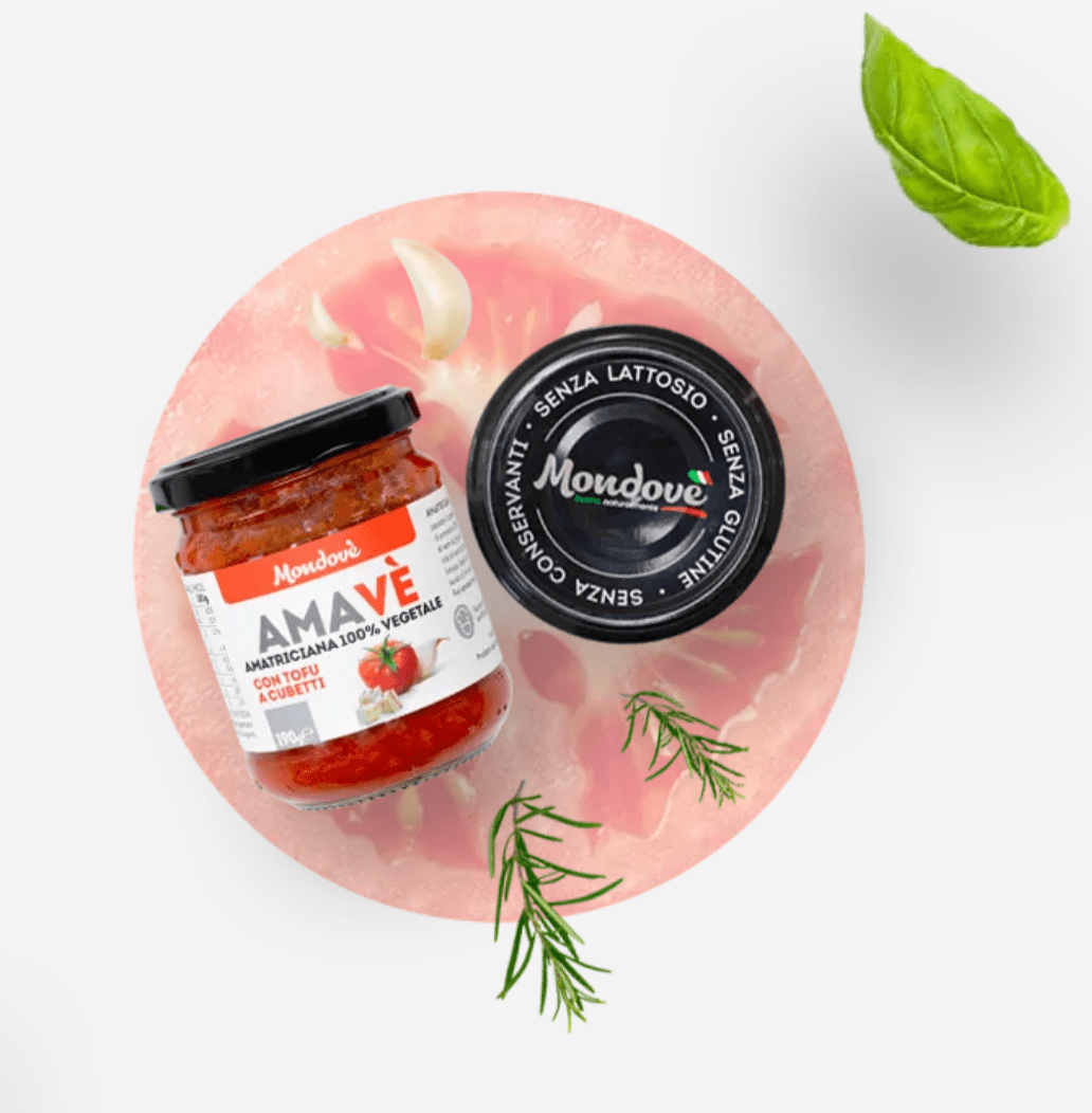 Amavè sugo 100% vegetale senza glutine e senza lattosio 190g - ZiaCris