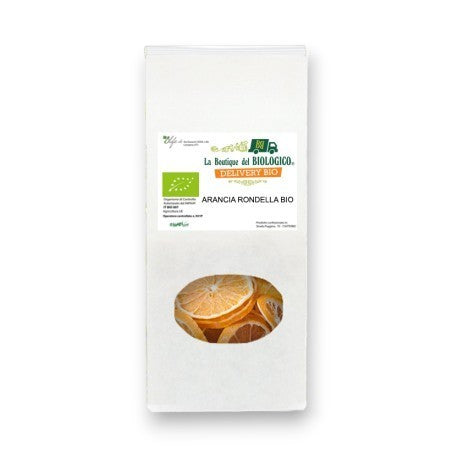Rodajas de naranja secas orgánicas