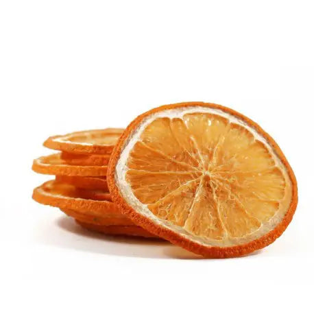 Rodajas de naranja secas orgánicas