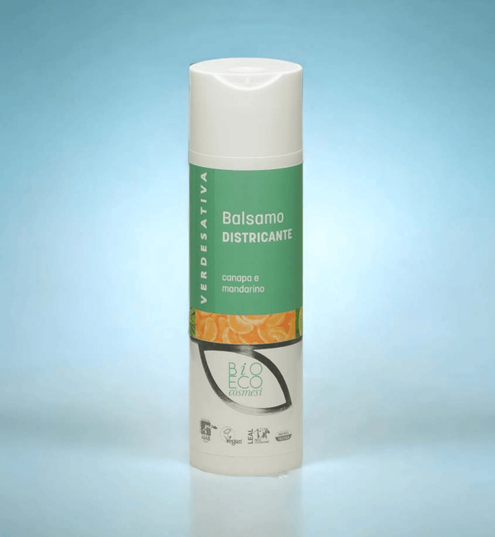 Balsamo Districante Canapa e Mandarino 200ml - ZiaCris