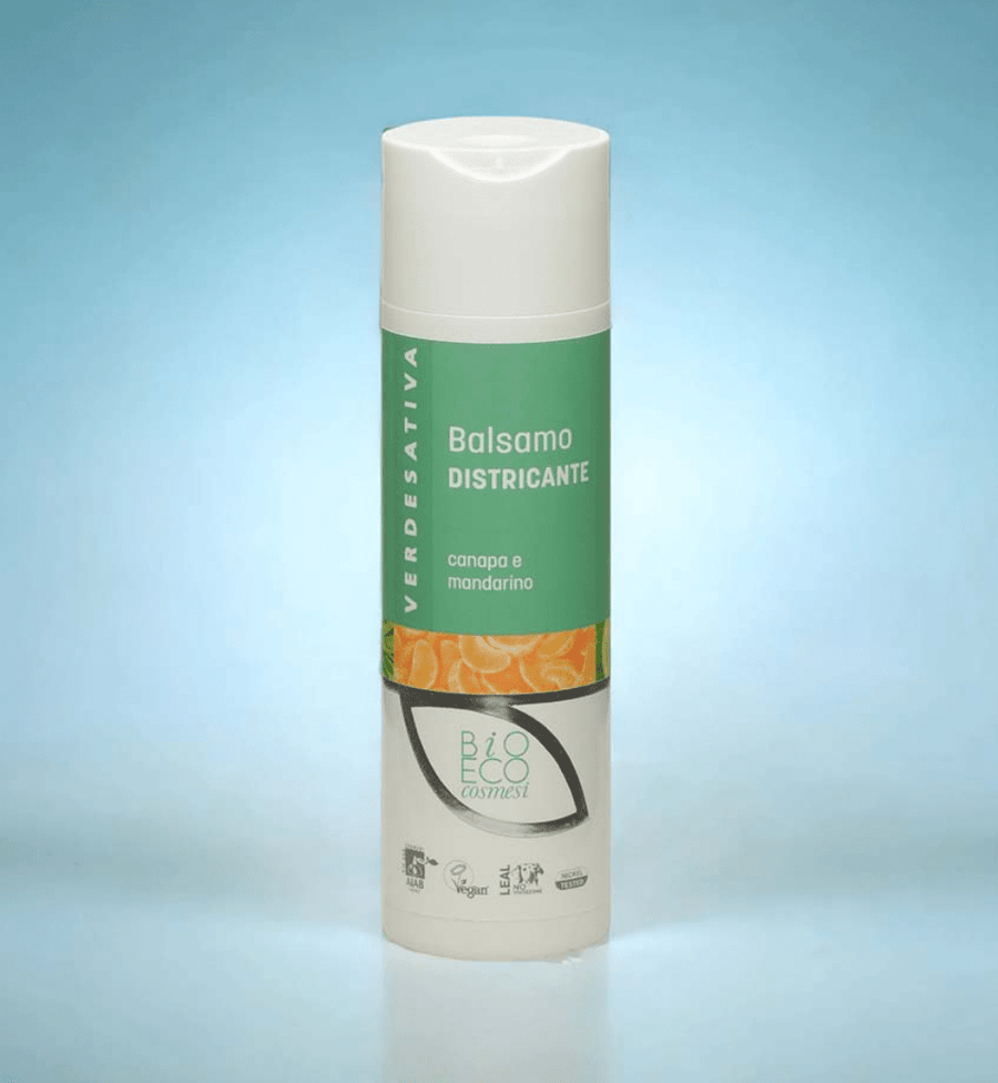 Balsamo Districante Canapa e Mandarino 200ml - ZiaCris