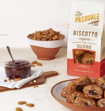 Galletas de cereza sin gluten de Ceglie