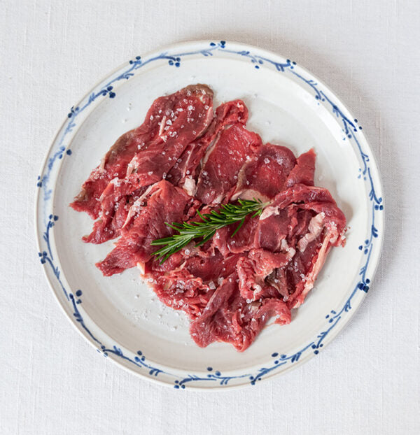 Fresh organic veal meat 1kg