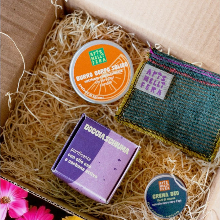 Exfoliante regenerador de semillas de amapola Box BonneDouche