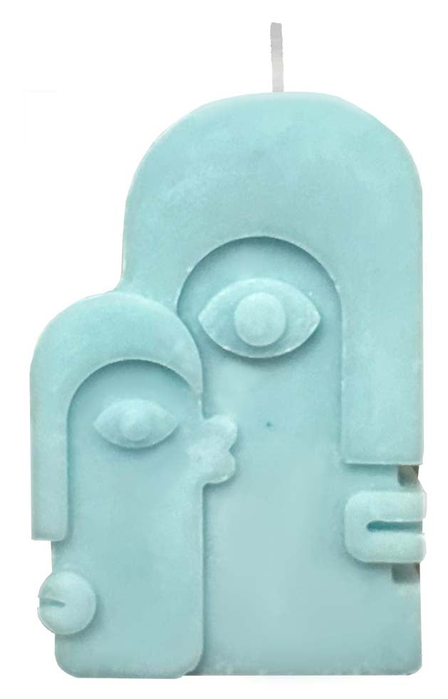 Decorative candle face random subject 75g