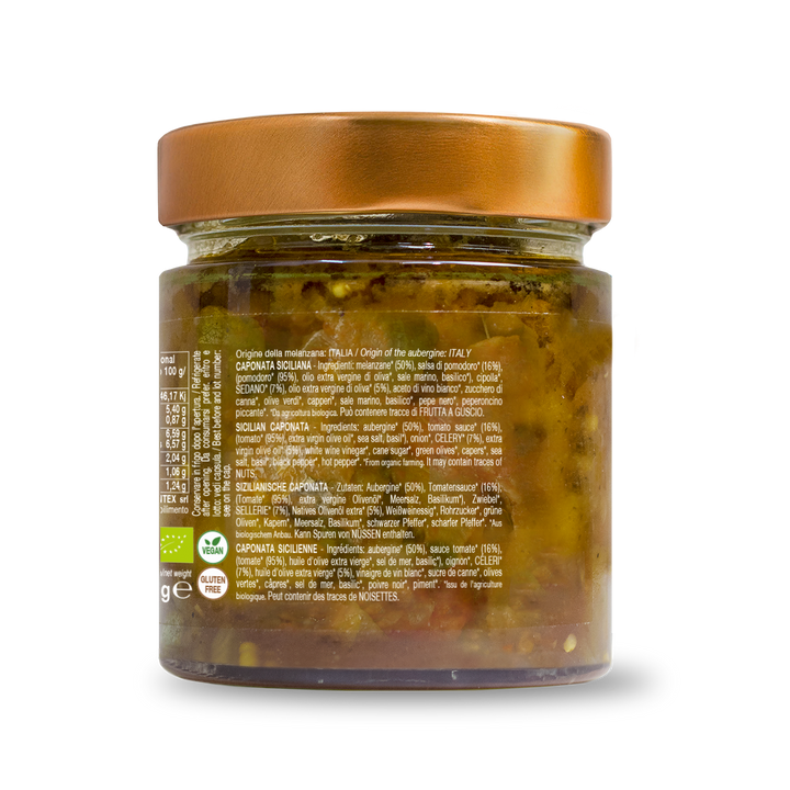 Organic Sicilian Caponata 190g