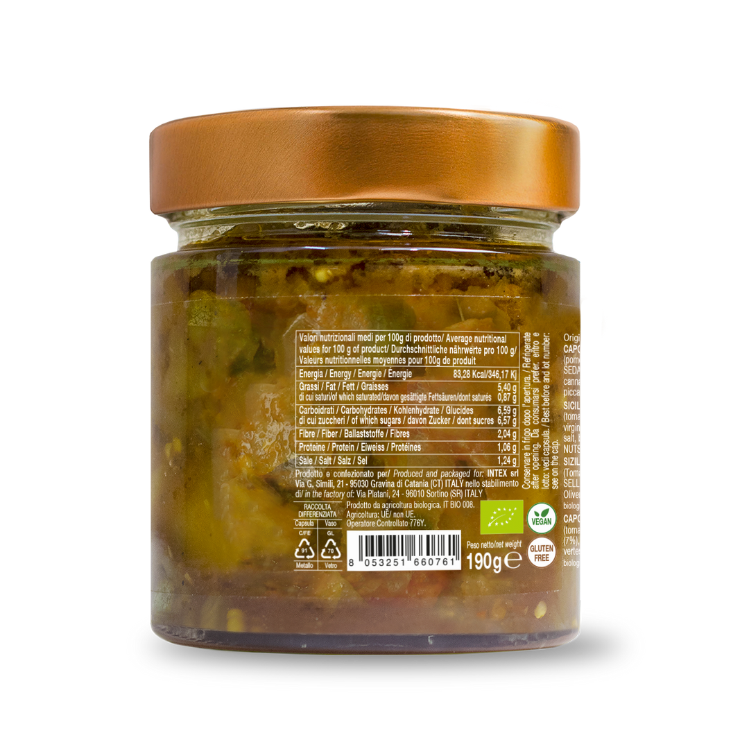 Organic Sicilian Caponata 190g