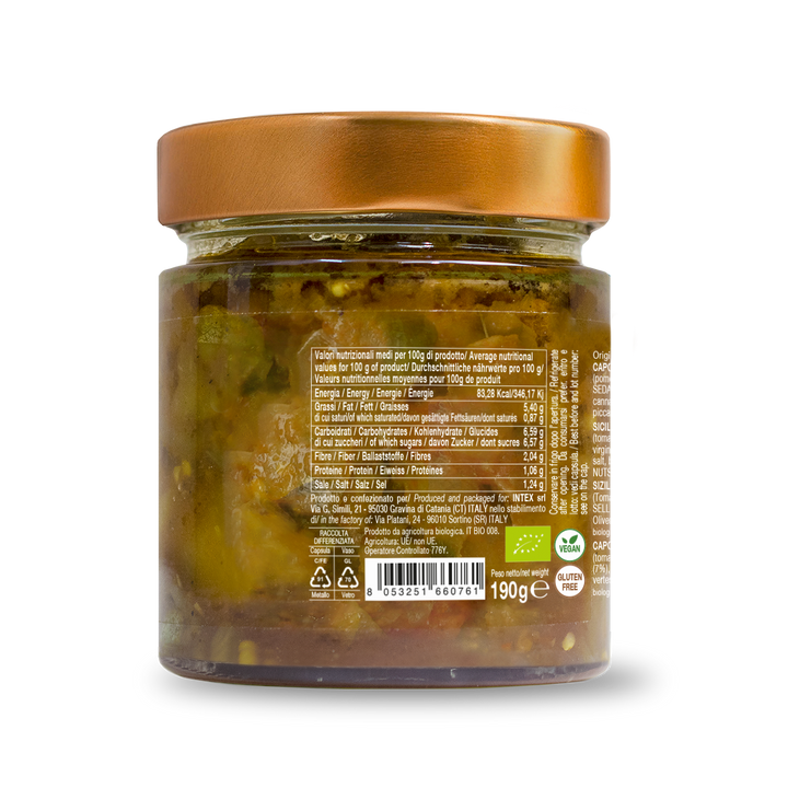 Organic Sicilian Caponata 190g