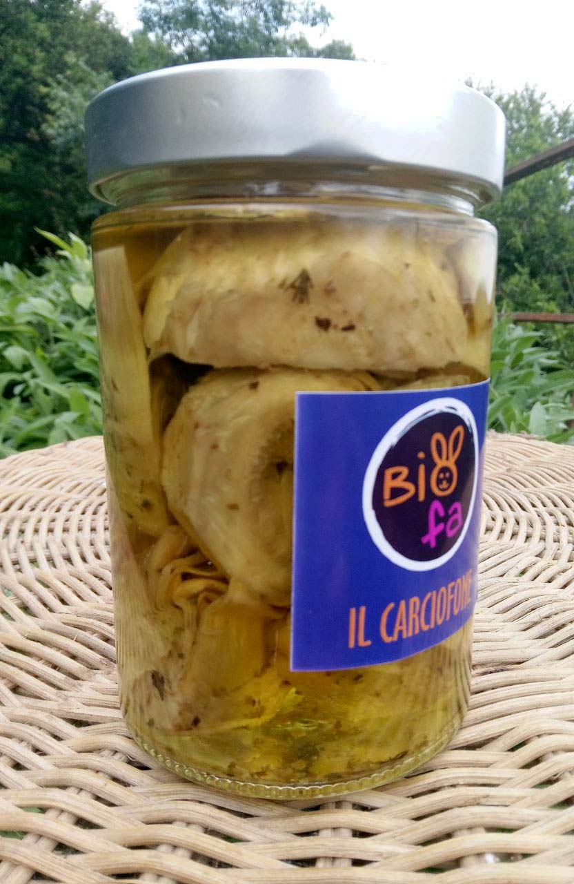 Carciofi pezzatura medio/grande sott’olio 510g - ZiaCris