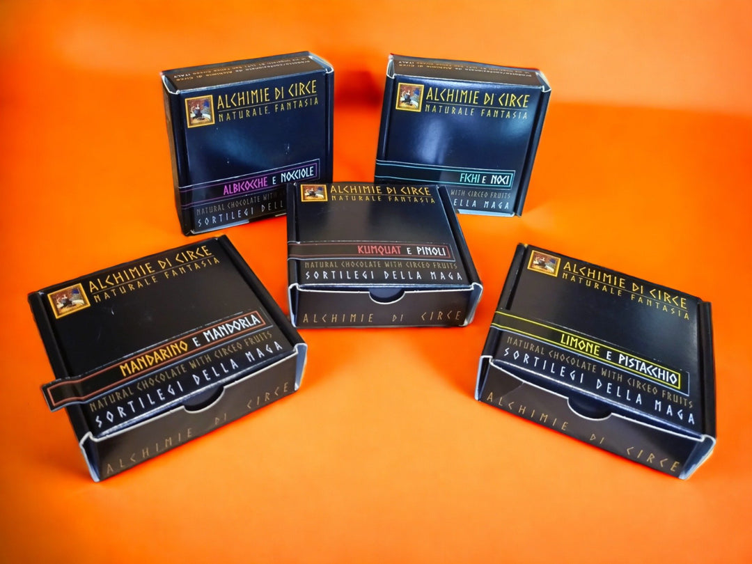 Chocolates negros 83% higos y nueces Sorrento IGP 85g