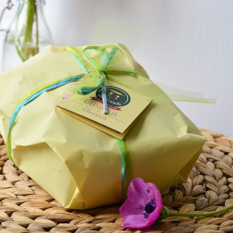 Classic gluten-free and lactose-free Colomba