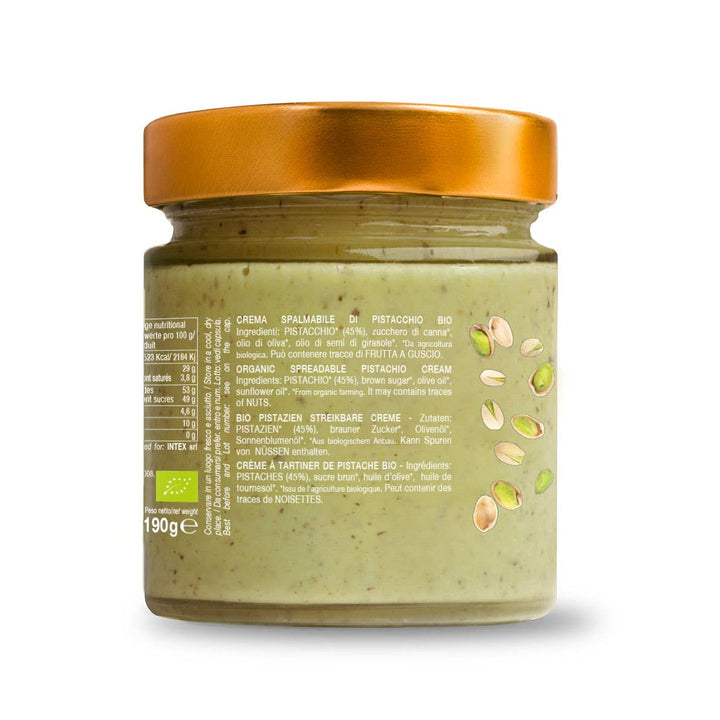 Crema de pistacho dulce ecológica 190g
