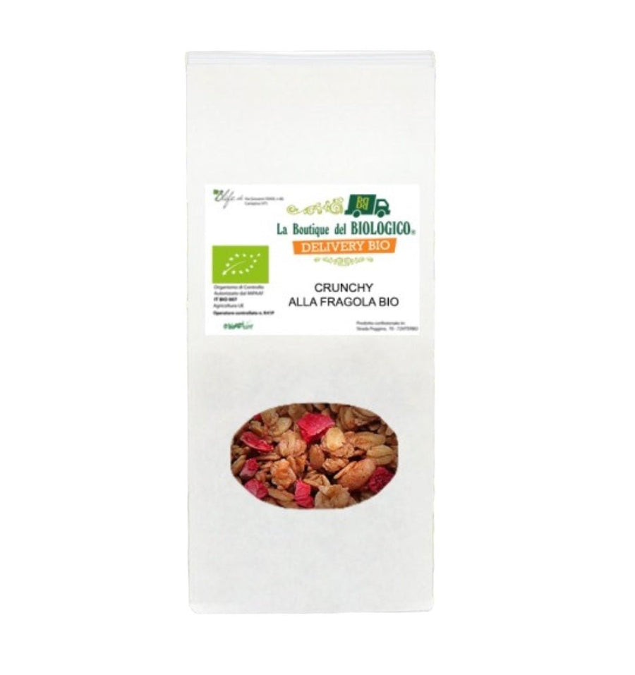 Crunchy alla fragola bio 400g - ZiaCris