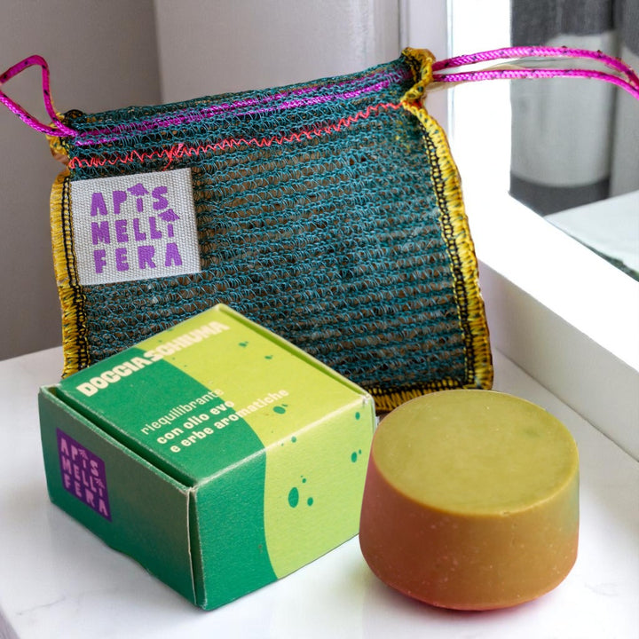 Exfoliante regenerador de semillas de amapola Box BonneDouche