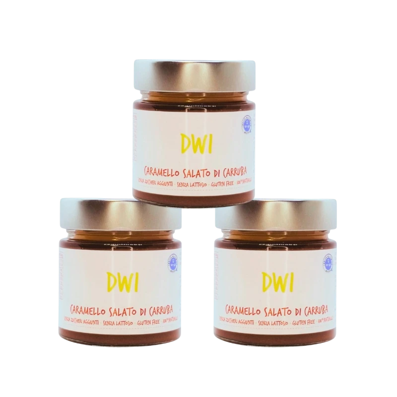 Dwi salted caramel of carob and cashews 200g