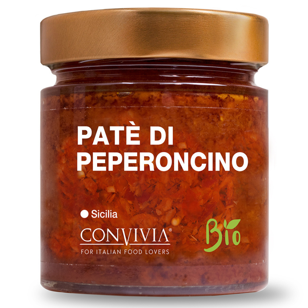 Paté di peperoncino bio 190g