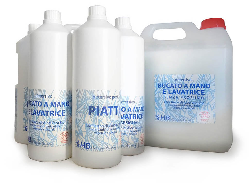 Eco-detergent for washing machine and hand washing