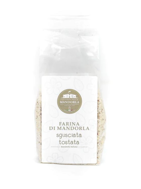 Farina di mandorla sgusciata tostata 125g