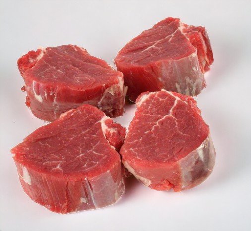 Fresh veal per 100g