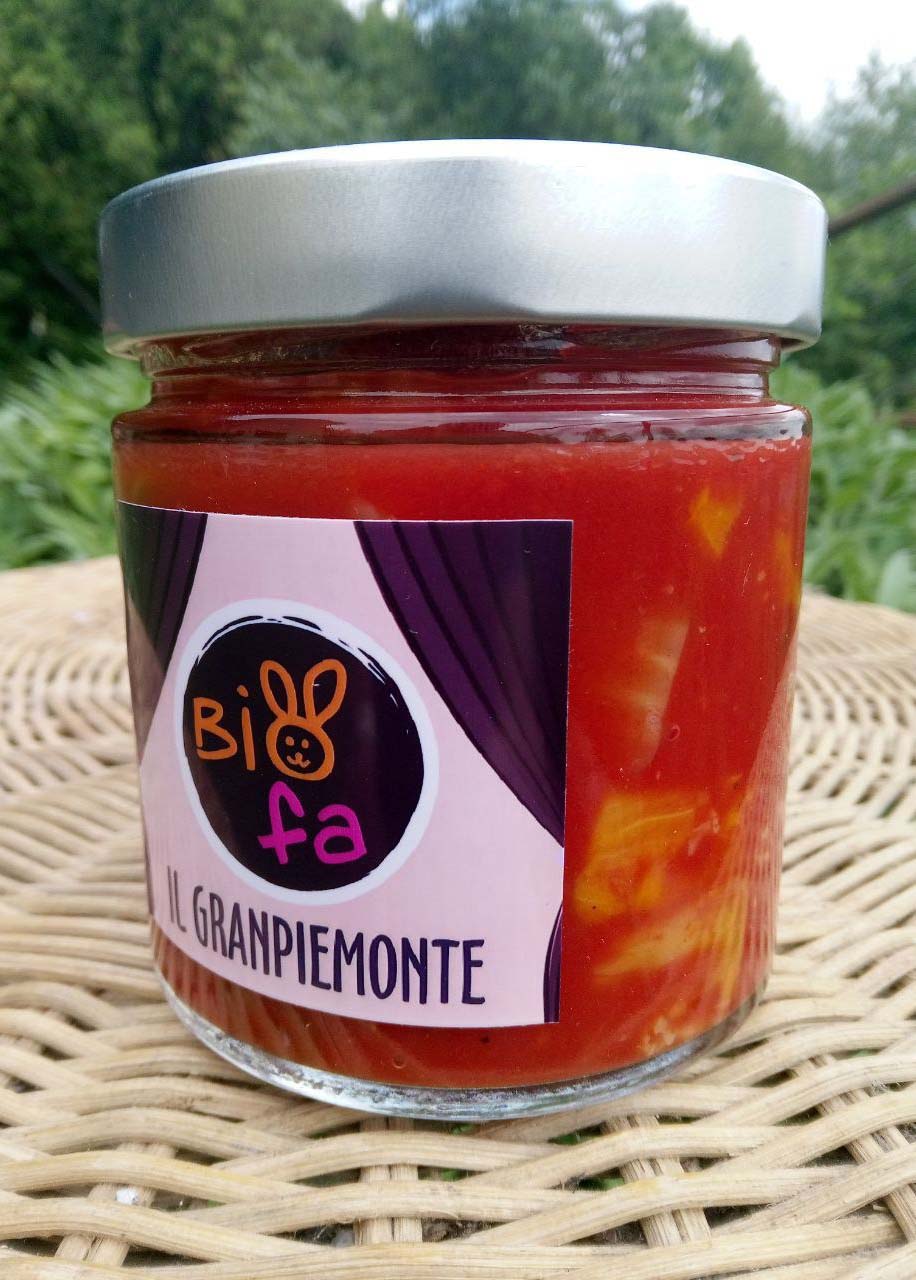 Giardiniera di verdure miste in passata di pomodoro al naturale 340g - ZiaCris