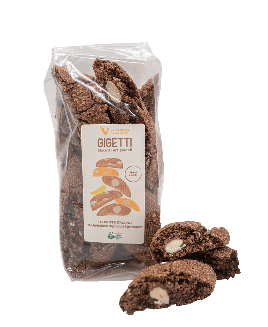 Gigetti cacao e mandorle 200g