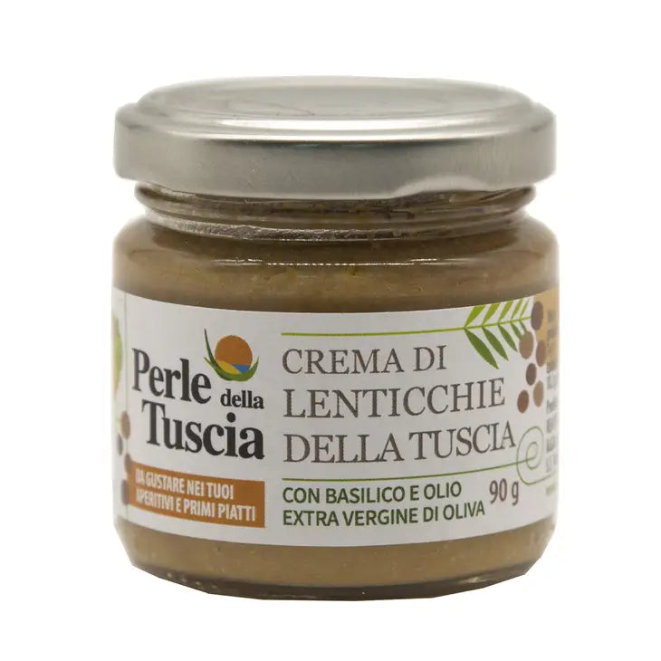 Hummus di lenticchie della Tuscia e basilico 90g