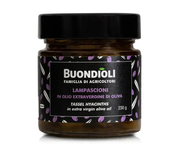 Lampascioni from Puglia in extra virgin olive oil 230g