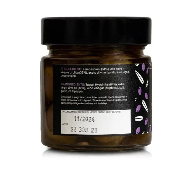 Lampascioni from Puglia in extra virgin olive oil 230g