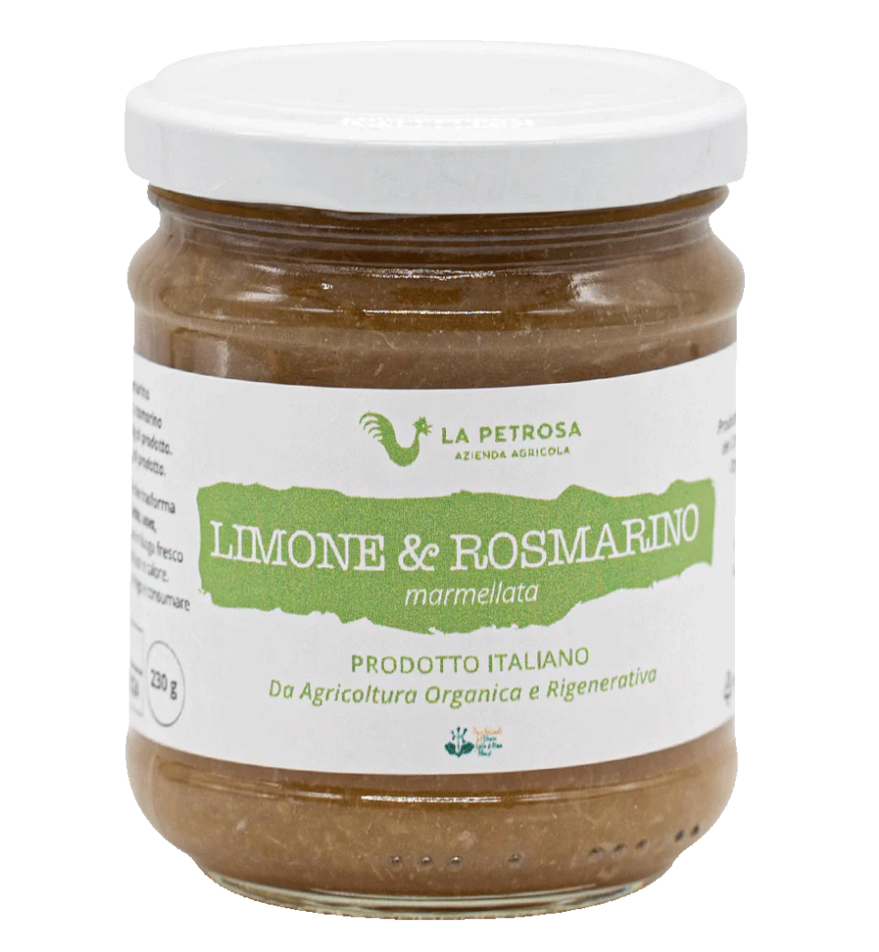 Marmellata limone e rosmarino 230g