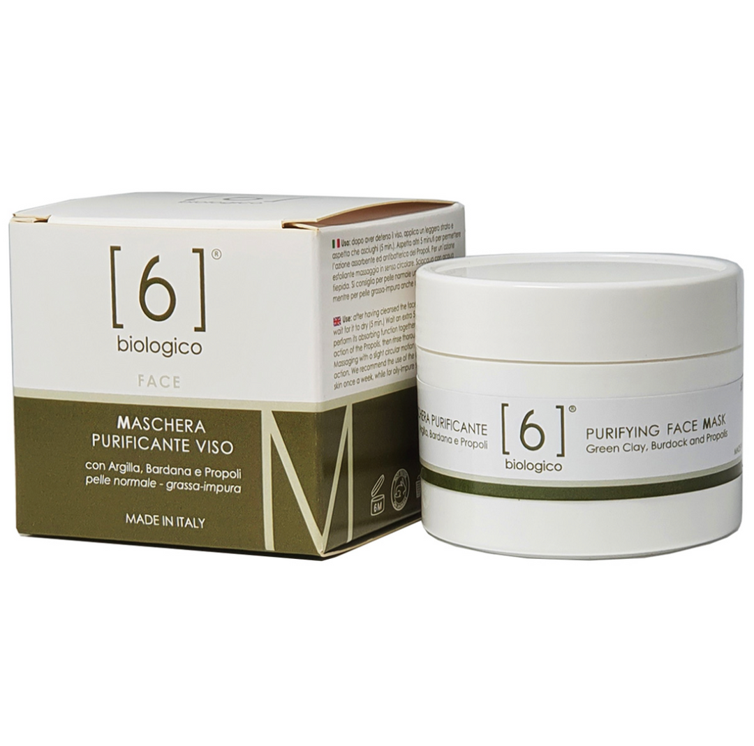 Purifying face mask with clay, burdock and propolis 50ml