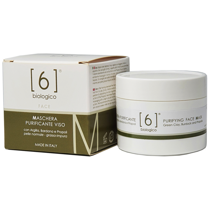 Purifying face mask with clay, burdock and propolis 50ml