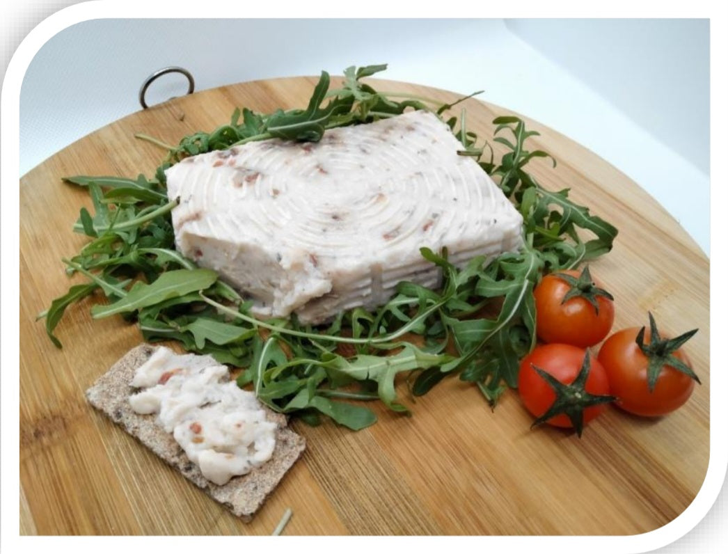 Queso crema de soja orgánico mediterráneo fresco 250 g