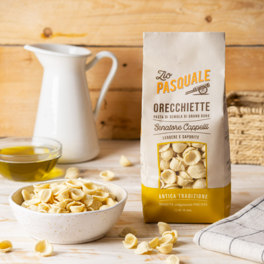 Orecchiette of Semolina Senatore Cappelli 500g