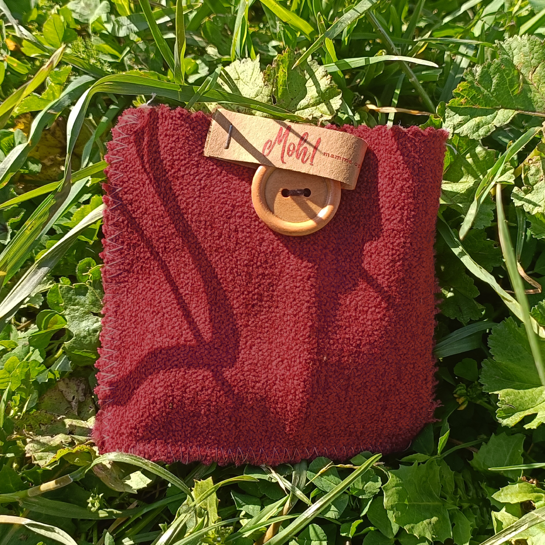 Pochette Ostia 10x10 cm in cotone