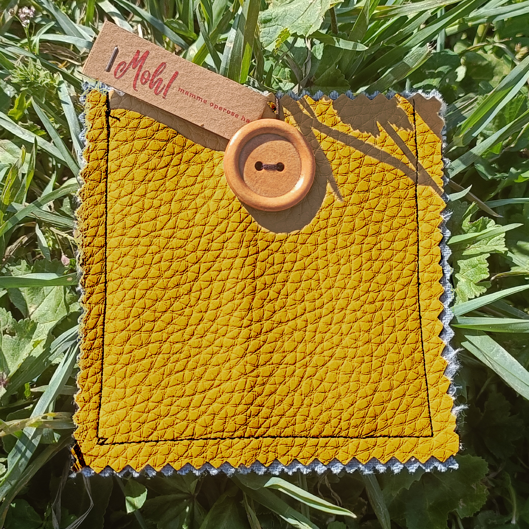 Pochette Ostia 10x10 cm in cotone