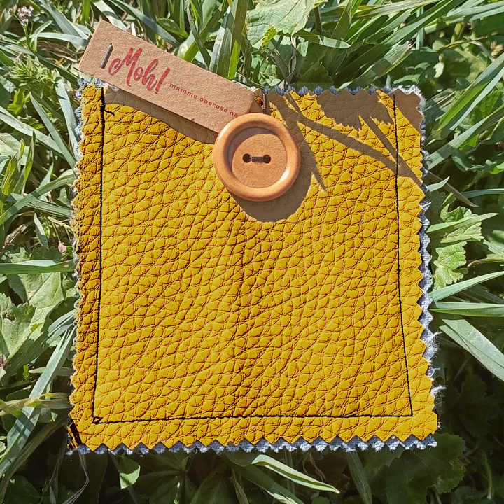 Pochette Ostia 10x10 cm in cotone