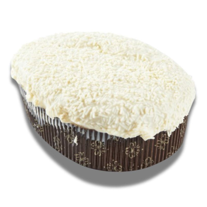 Gluten-free white chocolate Easter egg 190g