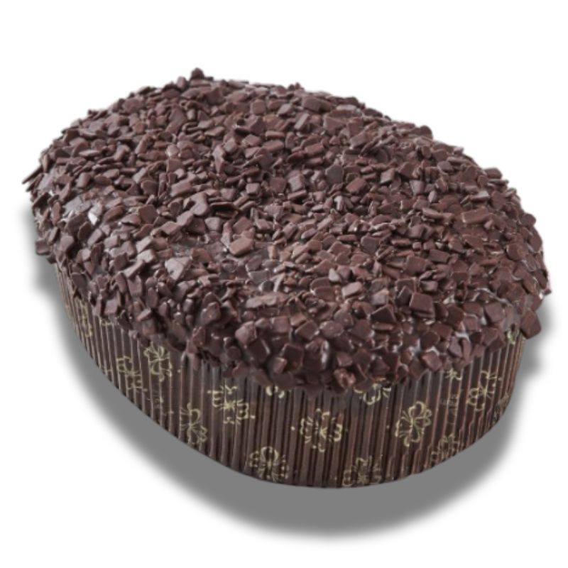 Ovetto nero di Pasqua al Cioccolato senza glutine 190g