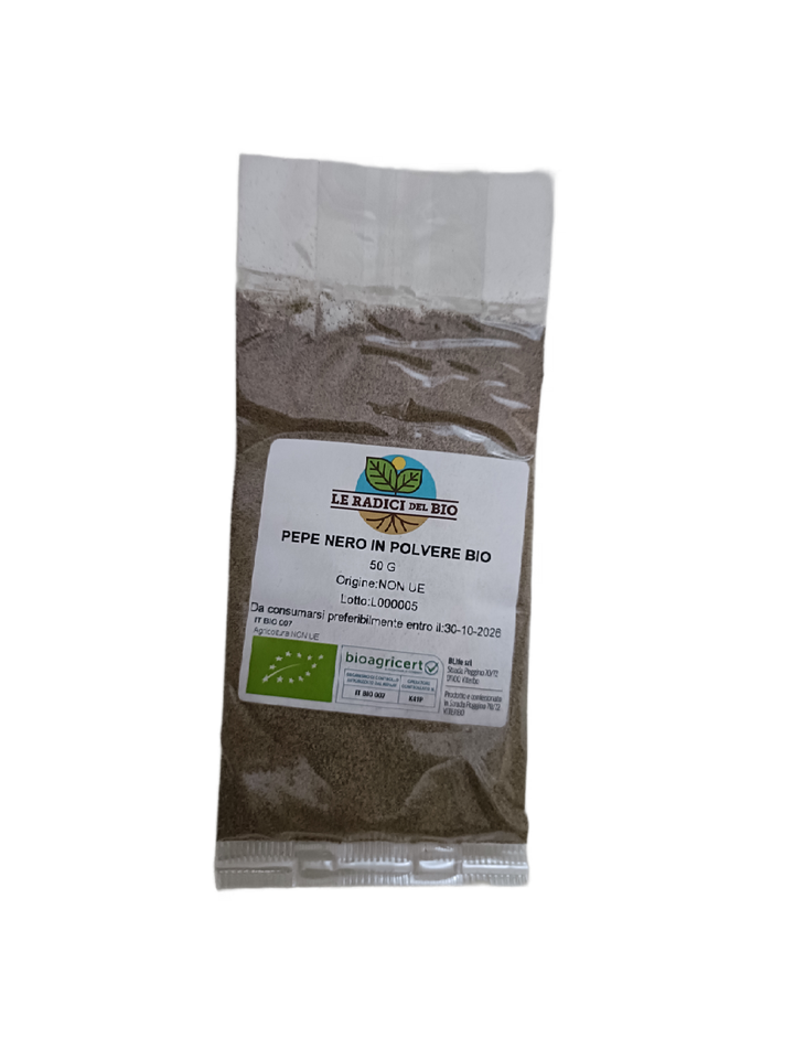 Pepe nero in polvere bio 50g