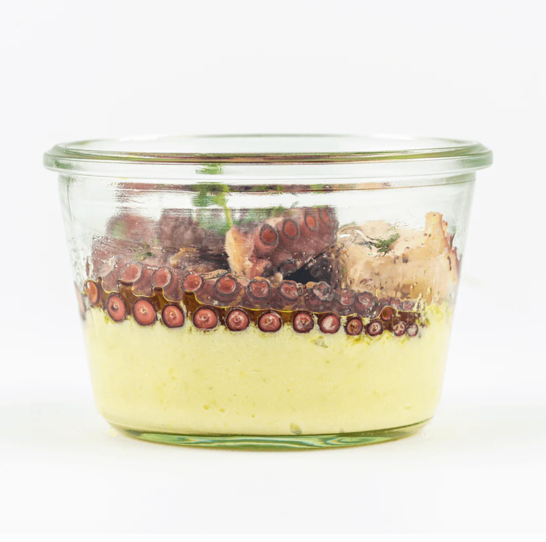 Pulpo Asado con Puré de Patatas 250g