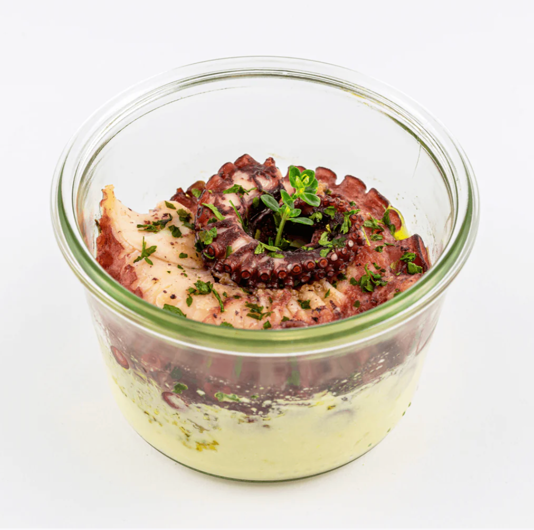 Pulpo Asado con Puré de Patatas 250g