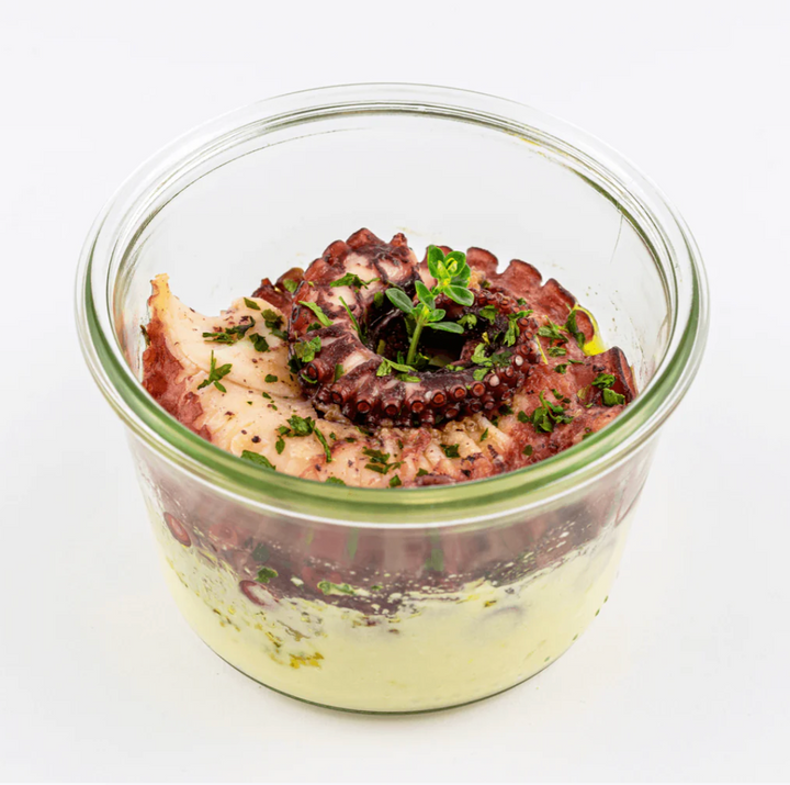 Pulpo Asado con Puré de Patatas 250g