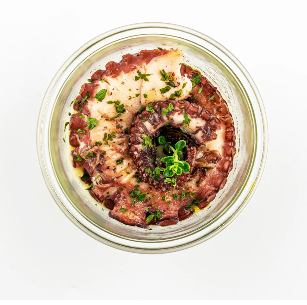 Pulpo Asado con Puré de Patatas 250g