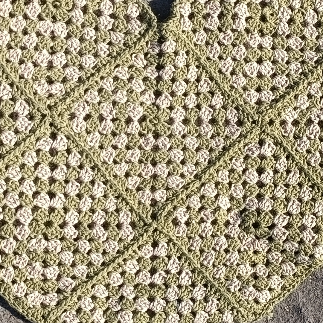 Portofino crochet bag 33x33 cm