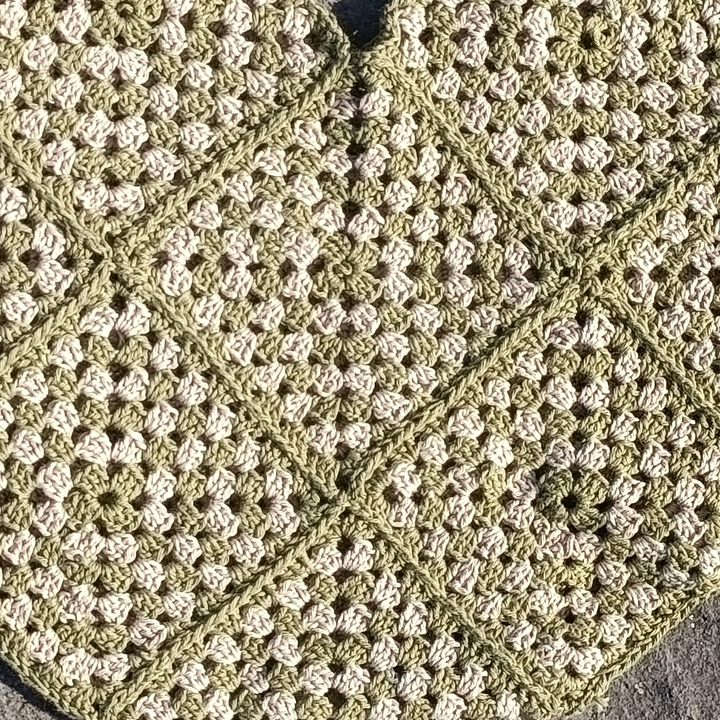 Portofino crochet bag 33x33 cm