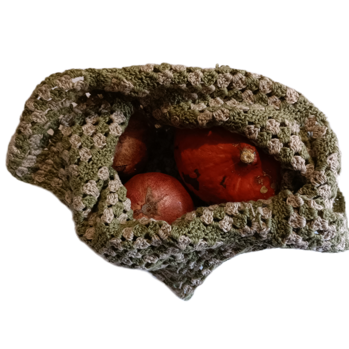 Portofino crochet bag 33x33 cm